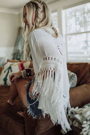 DREAMY MACRAMÉ KIMONO