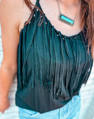 Fringe Tank Top