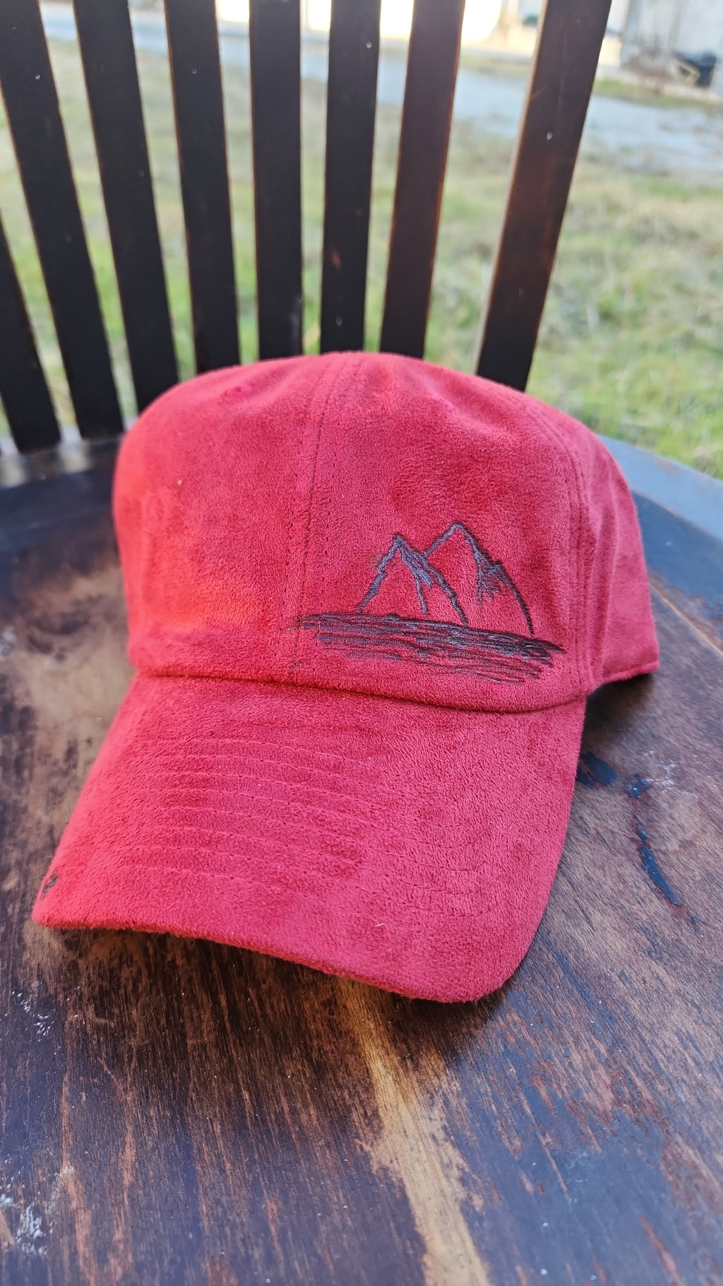 Wild and Free Burned Cap