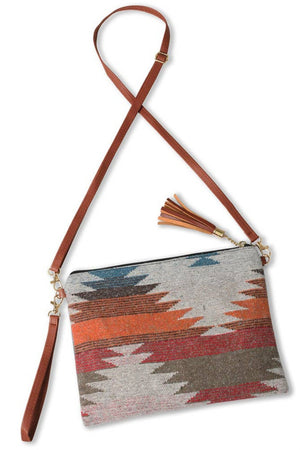 Western Print Crossbody Bag