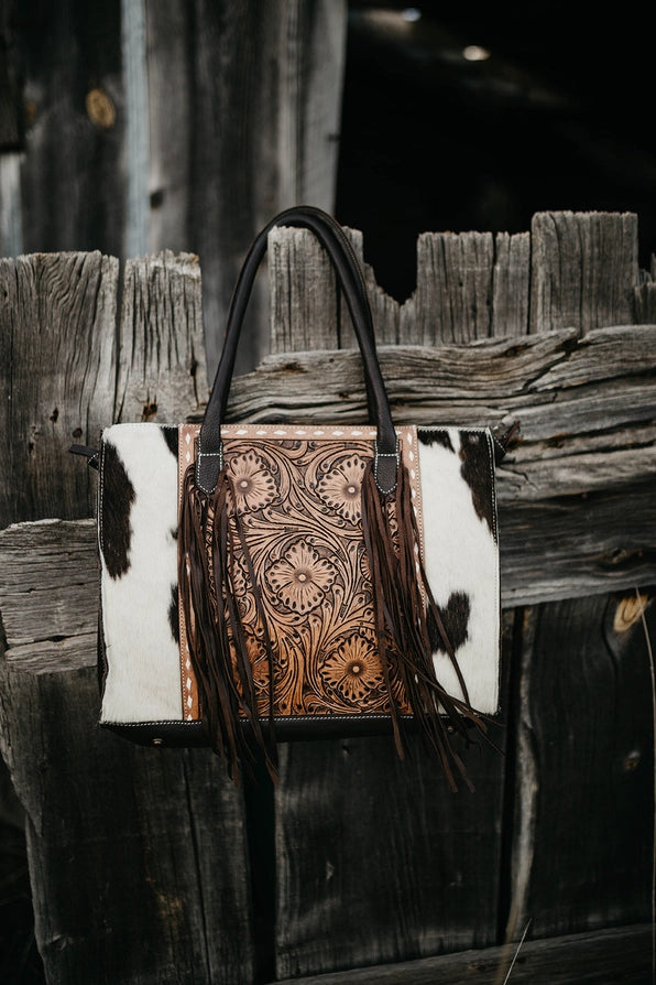 The Clementine Cowhide Bag