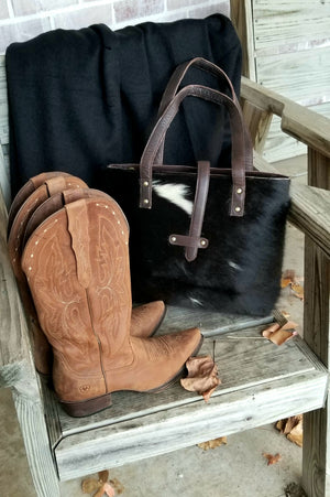 Cowhide Tote Style 2