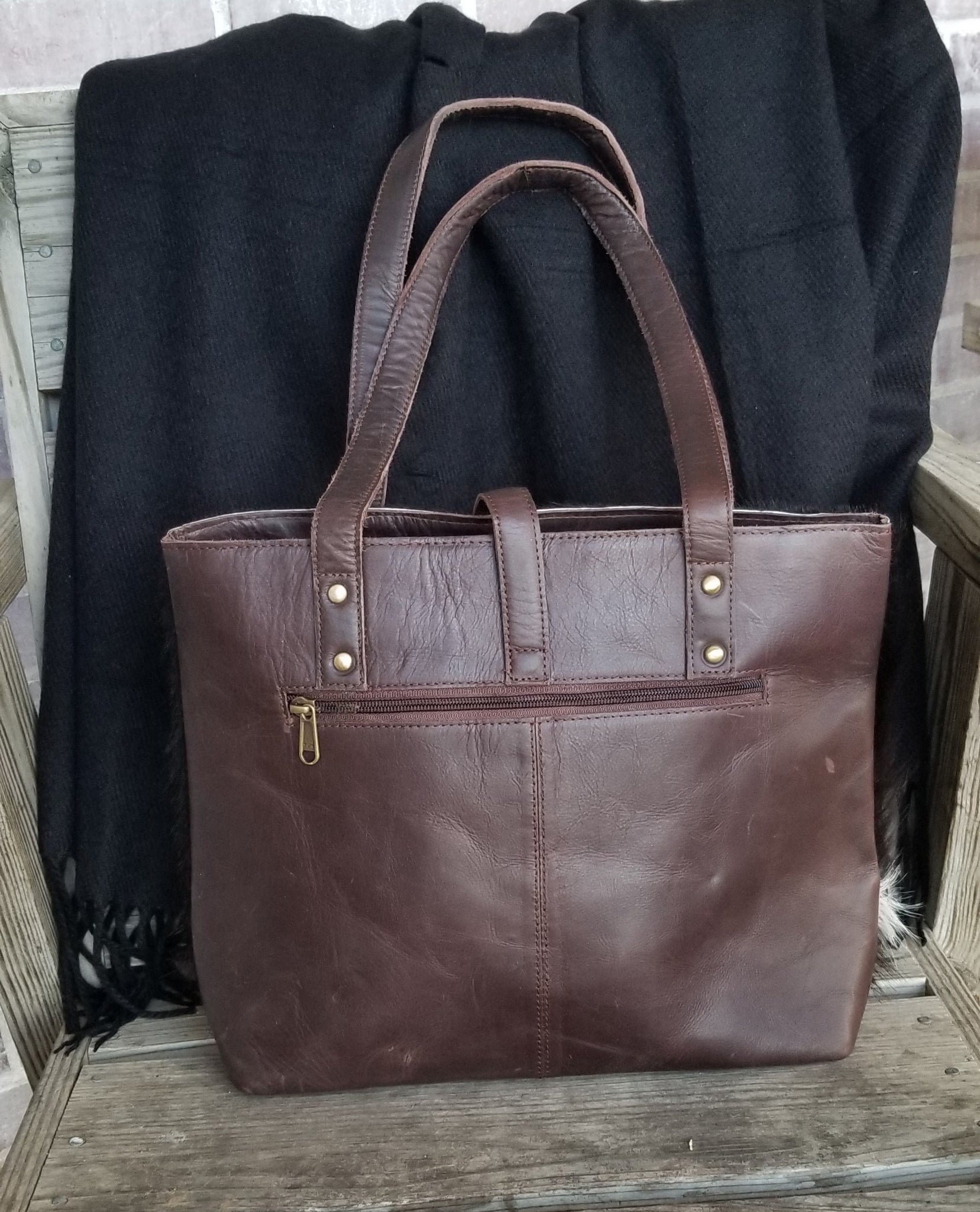 Cowhide Tote Style 2