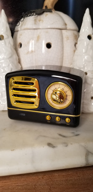 Mini Vintage Radio Inspired Bluetooth Speaker